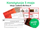Konstytucja 3 Maja - prezentacja, zadania i notatka dla klasy 4
