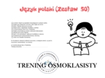 Trening ósmoklasisty – język polski (zestaw 50). „Zemsta”.