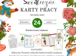 🎅 Świąteczne karty pracy – kalendarz zadań 🎁 Aż 61 stron kreatywnych i zróżnicowanych aktywności na każdy dzień grudnia!