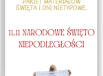 PAKIET MATERIAŁÓW NA LISTOPAD WEDŁUG KALENDARZA ŚWIĄT I DNI NIETYPOWYCH.