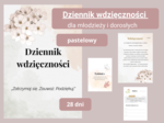 Dziennik wdzięczności – pastelowy (dla licealistów i dorosłych)