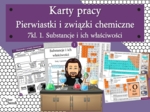 Karty pracy- Klasa 7. Chemia – Pierwiastki i związki chemiczne​