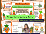 MARCHEWKOWA MOC - gazetka, dyplomy, karty pracy