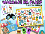 ZABAWA: WAKACJE NA PLAŻY - spostrzegawczość, zabawy z latarką, Ja mam... Kto ma..?