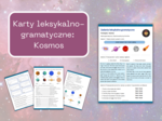 Leksykalno-gramatyczne karty pracy – Kosmos – Planety – Stopniowanie przymiotnika – Język angielski klasa 5–6 – PDF do druku – comparatives & superlatives – ESL A1+ Space CLIL