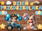🎈🌈 DEKORACJA DZIEŃ PRZEDSZKOLAKA 🎉👧🧒