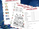 Christmas mini pack – FLASHCARDS & ĆWICZENIA zadania świąteczne