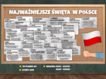 NAJWAŻNIEJSZE ŚWIĘTA W POLSCE - GAZETKA EDUKACYJNA