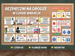 BEZPIECZEŃSTWO NA DRODZE (w czasie wakacji) - gazetka edukacyjna