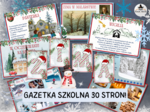 ZIMOWY MAGICZNY CZAS - gazetka szkolna do druku - 30 stron!