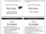 Karty Ja mam, Kto ma? Rodzaje i gatunki literackie, egzamin ósmoklasisty