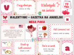 Walentynki // gazetka // materiały na angielski // MEGA PAKA