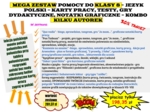 Zestaw do klasy 8 - język polski