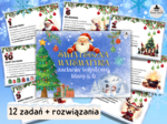 ŚWIĄTECZNA MATEMATYKA II – zadania tekstowe z matematyki z rozwiązaniami (dla klas 5–6)