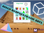 BINGO - gra dotycząca brył