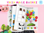 TRZY MAŁE ŚWINKI - zestaw zadań