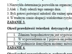 POWÓRKI PRZED EGZAMINEM. Z BOHATERAMI "KAMIENI NA SZANIEC" PRZYPOWMINAMY WIADOMOSCI Z ZAKRESU SKŁADNI.