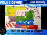 Złap bałwany. POLE I OBWÓD. Zimowy projekt matematyczny.