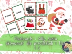 Flashcards Silly Santa- Boże Narodzenie