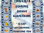 Zwierzęta domowe zabawy klamerkowe CIENIE
