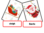 Christmas Flashcards Set - Zestaw Kart Świątecznych Obrazkowych