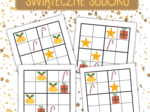 ŚWIĄTECZNE SUDOKU 4x4 [święta/boże narodzenie/ mikołajki/zima]
