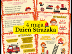 STRAŻACY - NASI SUPERBOHATEROWIE! gazetka+ girlanda