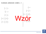 Arytmetyka jednomianów (ułamki) | matematyka, algebra | 26 kolumn