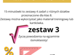 Zestaw 3 Egzaminacyjne 15-minutówki