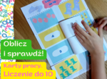 Oblicz i sprawdź! Liczenie do 10 do druku. Karty pracy do złożenia.