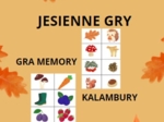 JESIENNE GRY - MEMORY, KALAMBURY