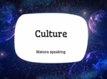 🎭 Speaking Practice – Culture (Matura Speaking Pack) 💬 (materiał konwersacyjny, poziom B1/B2, 25 stron)matura ustna, kultura, sztuka, film, muzyka, tradycje, zwyczaje, pytania maturalne, konwersacje po angielsku, angielski B1 B2, tematy maturalne, przygo