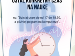 Jak się uczyć, żeby się nauczyć - czyli kilka zasad skutecznej nauki" - gazetka, na godzinę wychowawczą