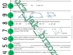 Figury geometryczne, klasa 7, sztafeta zadaniowa, powtórzenie przed sprawdzianem