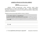 Ankieta ewaluacyjna- j.angielski- skierowana do dzieci