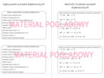 Szybkie karteczki – wyrażenia algebraiczne, sumy algebraiczne, jednomiany, redukcja wyrazów podobnych (karta pracy, kartkówka kl. 6, 7, 8)