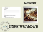 KARTA PRACY – „Latarnik” w 5 zmysłach
