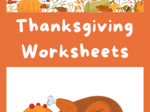 Thanksgiving Worksheet A1/A2 Gotowa lekcja