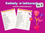 Kobiety w lekturach – karta pracy cz. 2