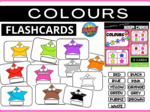 COLOURS - FLASHCARDS
