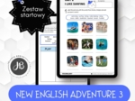New English Adventure 3 - Unit 8 I like surfing - 2 karty pracy