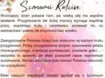Rodzice - podziękowania, list gratulacyjny, impreza szkolna
