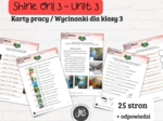 Materiały do Shine On! 3 Unit 3 – Nature – karty pracy – wklejki/wycinanki
