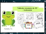 Tabliczka mnożenia do 30- kolorowanka