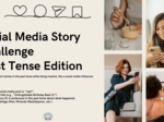📱 Social Media Story Challenge – Past Tense Edition (poziom A2–B2, 30+ stron)Past Tense, Social Media, Storytelling, Writing Practice, Creative Writing, English for Teens, Writing Short Stories, English Exercises, Grammar Practice, Social Media Post, #Ha