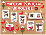 MAJOWE ŚWIĘTA W POLSCE - zestaw materiałów na gazetkę szkolną