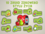 10 ZASAD ZDROWEGO STYLU ŻYCIA - Gazetka szkolna