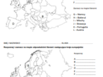 Kartkówka - mapa polityczna Europy