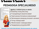 Roczny PLAN PRACY PEDAGOG SPECJALNY Szczegółowy dokument do pobrania i edycji