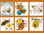 DZIEŃ PSZCZÓŁ – PUZZLE – 18 obrazków - Dzień Pszczoły